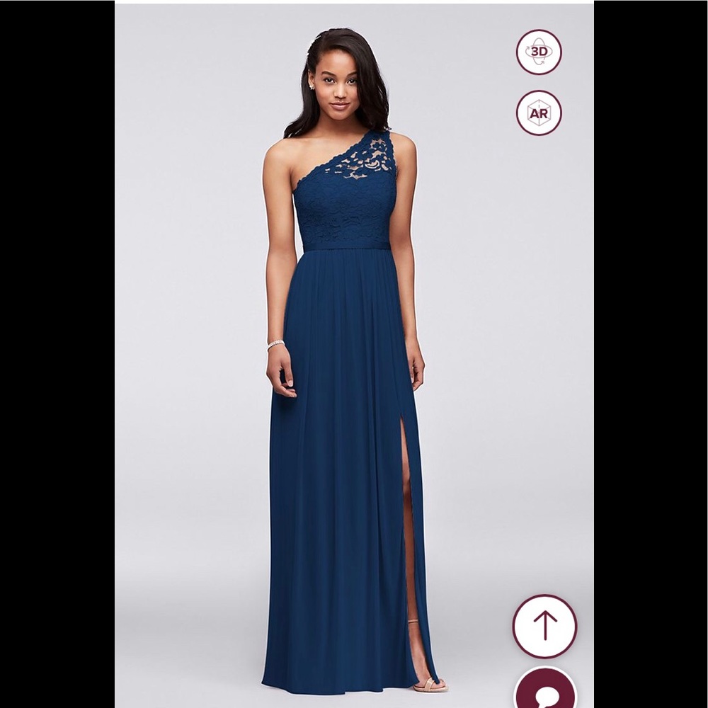 David’s bridal bridesmaid dress